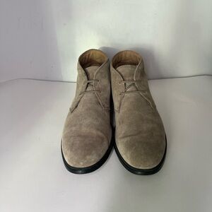 TOD'S Men's Peat Suede Desert Boots, Brand Size 11 (US Size 12)